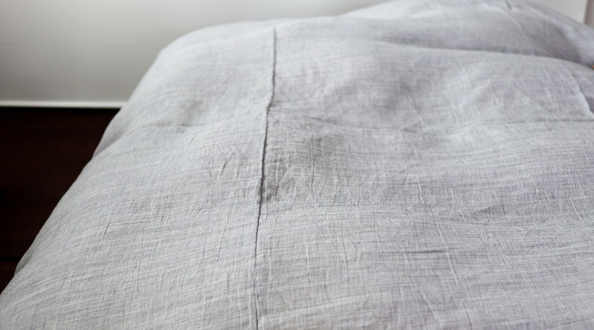 シーツの縫製について