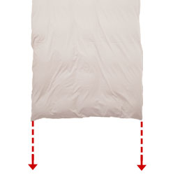 1cm単位で丈をかえられます