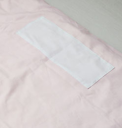 名前布の有無、サイズ、縫い付けの有無、縫い付け位置をかえられます