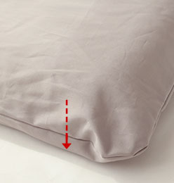 同じ生地の違う色にかえられます