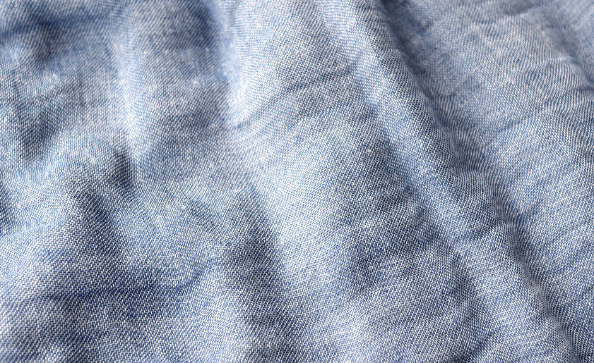 コットン75％、ウール25％使用のチクチクしないコットンウール6重ガーゼ