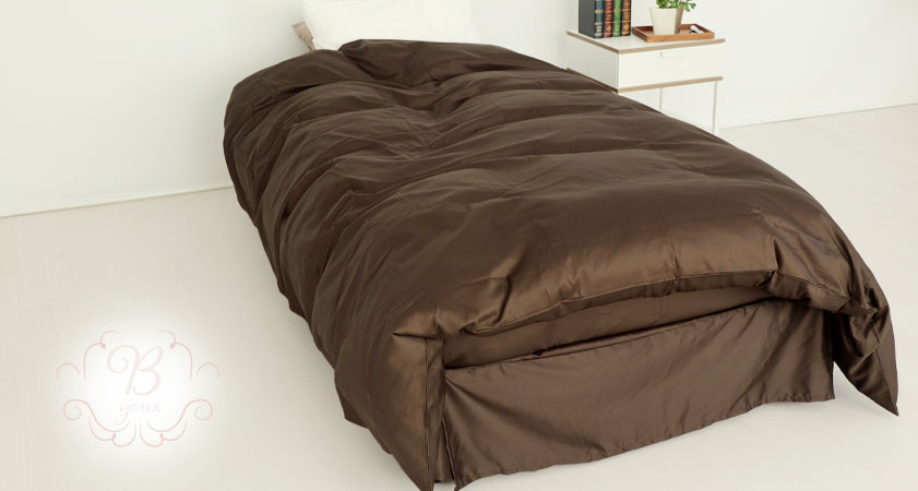 希少価値の高い超長綿の極細80番手糸で吸い付くような肌触りを