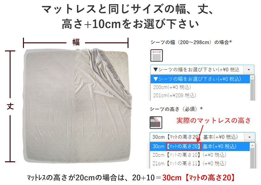 ファミリサイズの幅の選び方