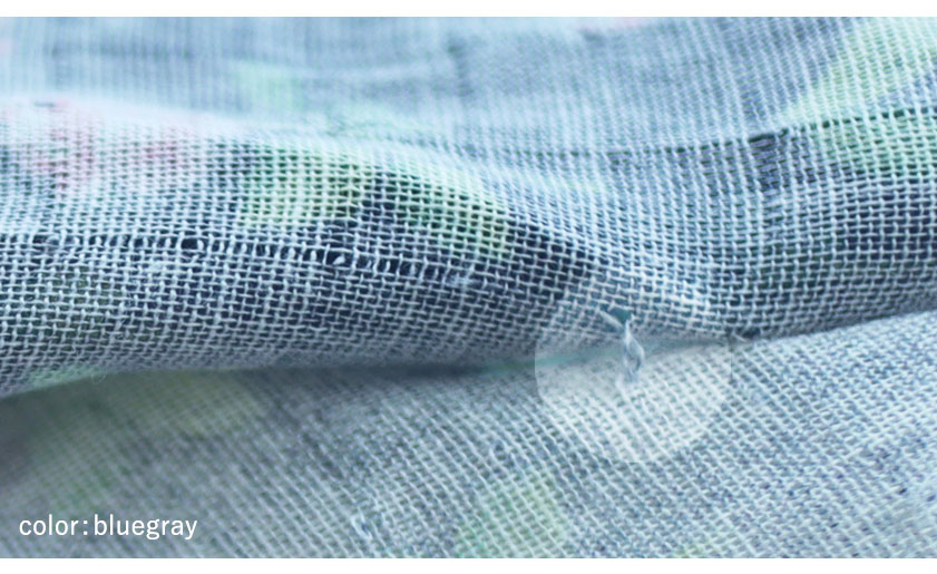 点結ガーゼで優れた通気性、吸水性、吸湿性