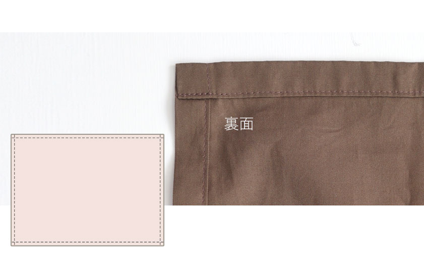 こたつ上掛けの縫製