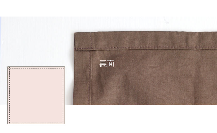 こたつ上掛けの縫製