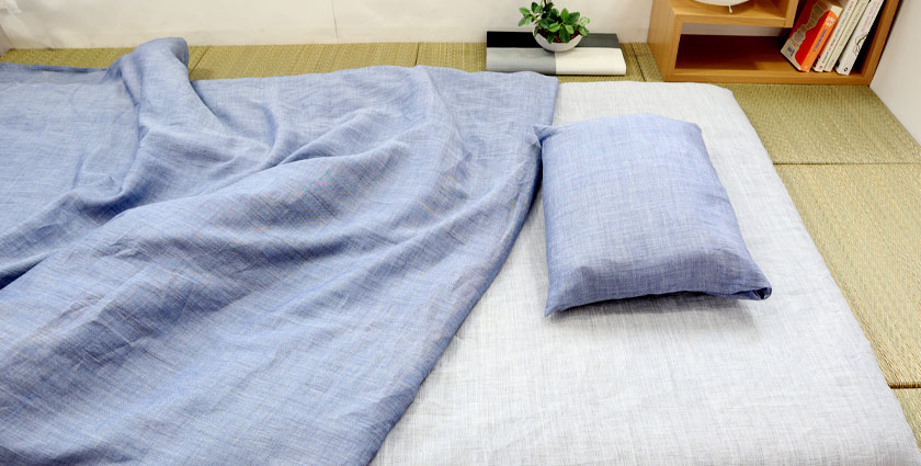 近江ちぢみ麻 掛け布団カバー