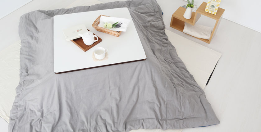 ピーチフレッシュダブルガーゼ こたつ掛け布団カバー