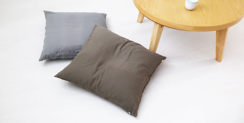 ピーチフレッシュダブルガーゼ 座布団カバー