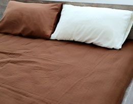 40オーガニックコットンダブルガーゼボックスシーツ