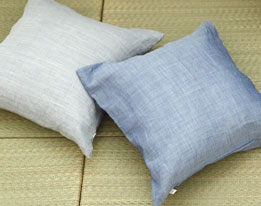 近江ちぢみクッションカバー