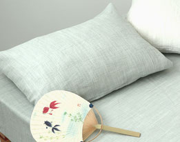 近江ちぢみ枕カバー