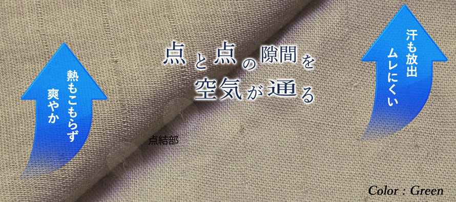 和晒京ふたえガーゼハンカチポイント3
