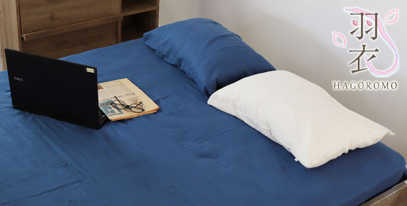 80オーガニック超長綿ダブルガーゼ 掛け布団カバー