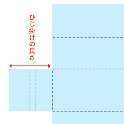 紐（通常は留め具はありません）