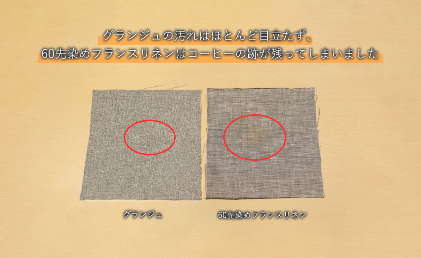 厚みがあり汚れにくい