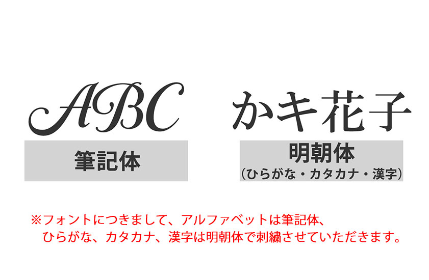 フォント（書体）を選ぶ