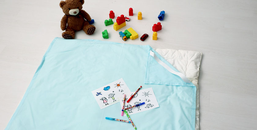 BHカラーお昼寝敷きシーツ