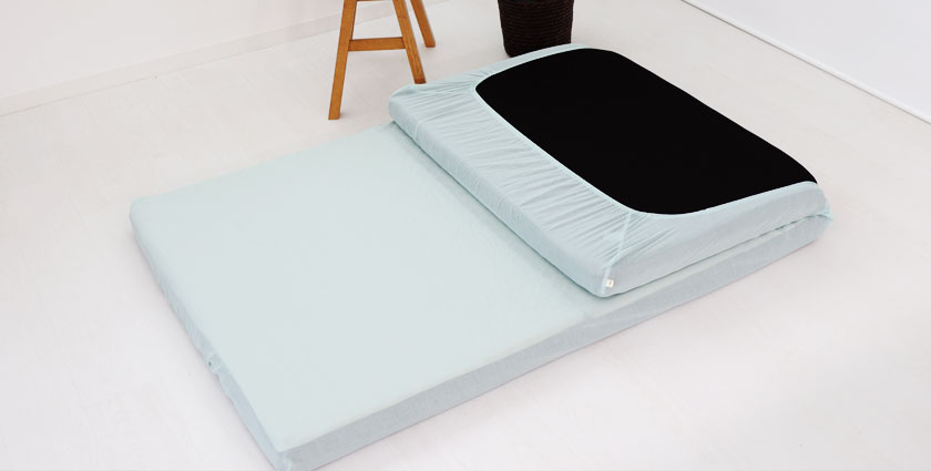 80オーガニック超長綿一重ガーゼマットレスシーツ