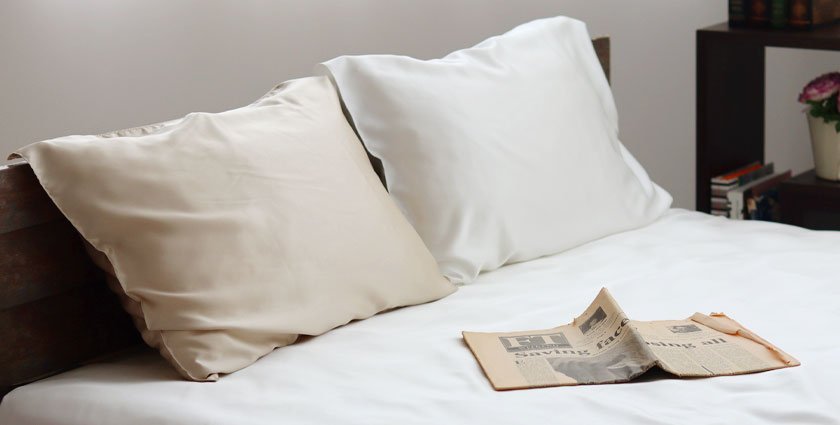 シルクサテン 枕カバー