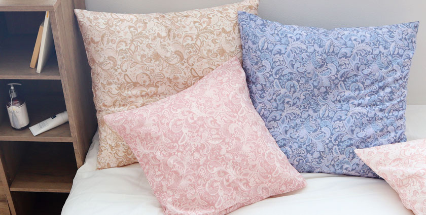 ペイズリーダブルガーゼ