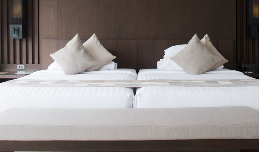 シングルのベッドマットレスを2つ連結して1枚のボックスシーツで包みたい
