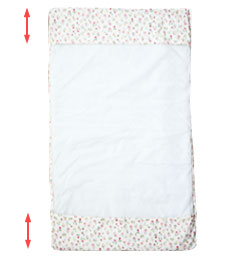 折り返し幅をかえる