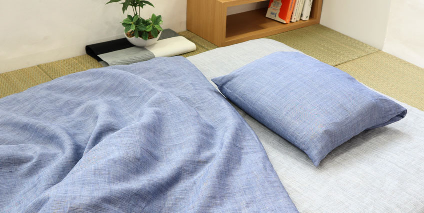 シングルサイズ近江ちぢみ麻