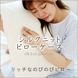 シルクニットピロ―ケース