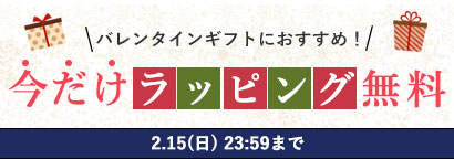 ギフトラッピング無料