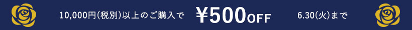 父の日500円OFFクーポン