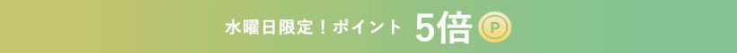 ポイント5倍